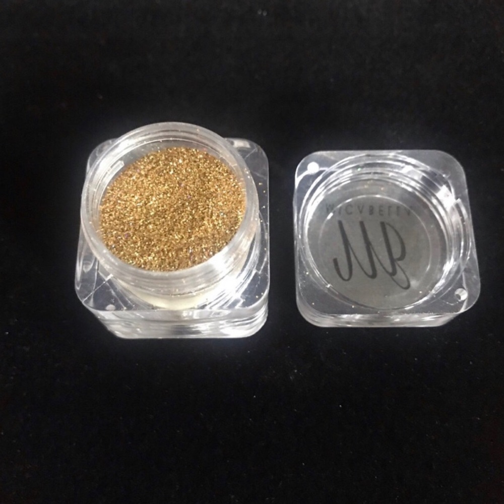 Micabella Loose Gold Glitter Pot - Cosmetic Glitter Jar